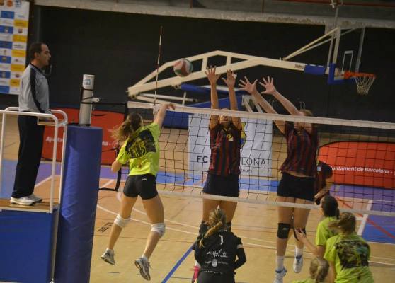 El CVB Barça, més a prop dels Play-offs pel títol a Superlliga-1 femenina