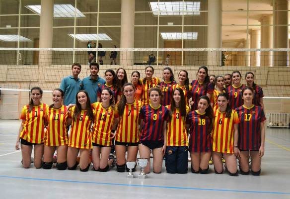El CVB Barça Grana, campió de la primera edició de la Lliga Filials Juvenil