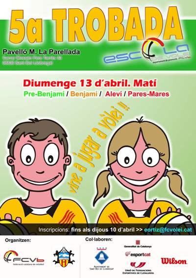 5a TROBADA ESCOLA DE VOLEI 2014