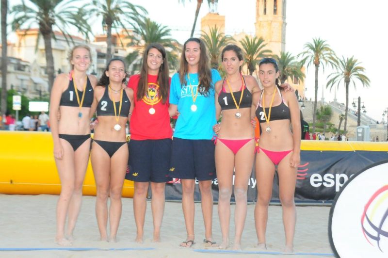 Carla Alocén i Judith Querol es proclamen campiones de Catalunya Vòlei Platja en categoria cadet