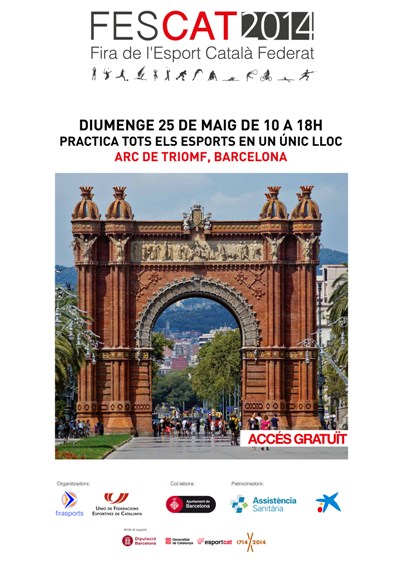 2ª Fira de l’Esport Federat Català aquest diumenge a Arc de Triomf
