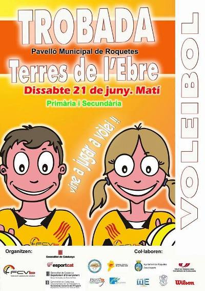 1ª TROBADA ESCOLA DE VOLEI TERRES DE L'EBRE 2014
