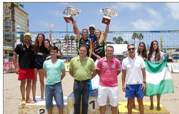 Carla Alocén i Mar Saló, subcampiones d’Espanya Sub’19 de Vòlei Platja