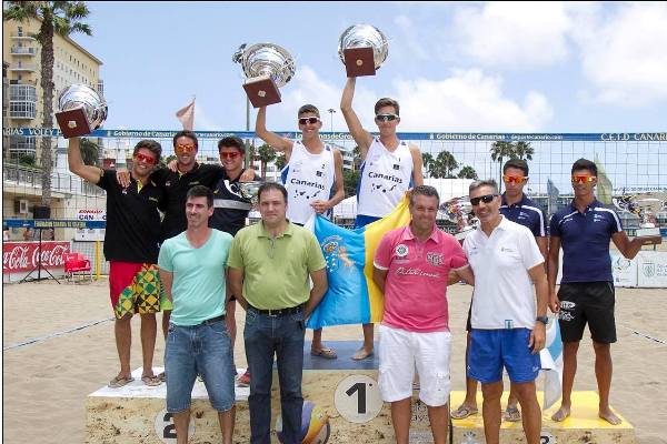Pol Vila i Álvaro Orgaz, flamants subcampions d’Espanya de Vòlei Platja Sub’19