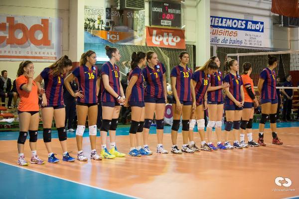 Bon sabor de boca del CVB Barça al Torneig Internacional de Frasnes