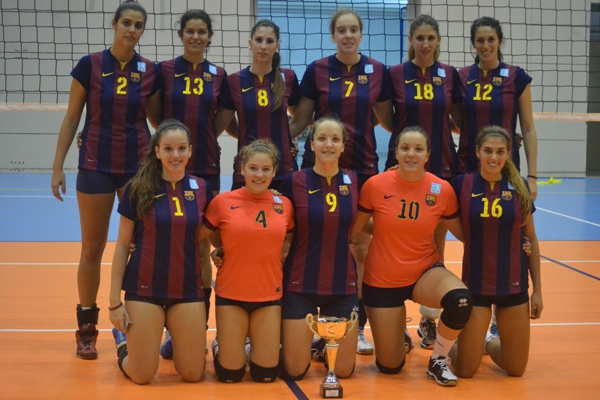 El CVB Barça, nou campió de la Lliga Catalana de Superlliga femenina