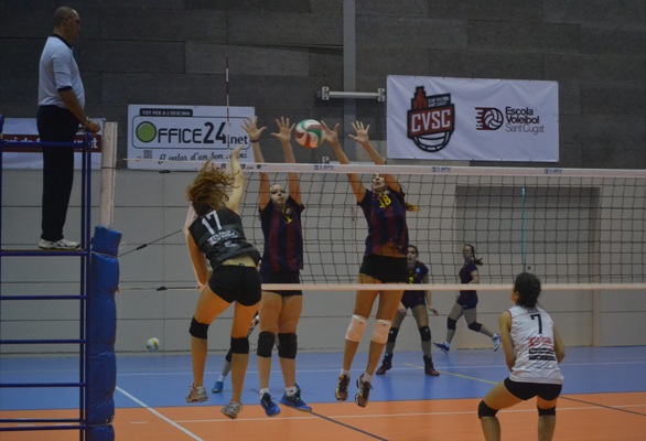 El CVB Barça, nou campió de la Lliga Catalana de Superlliga femenina