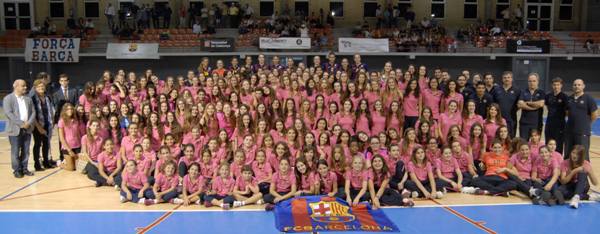 Presentació dels equips del CVB Barça 2014/15