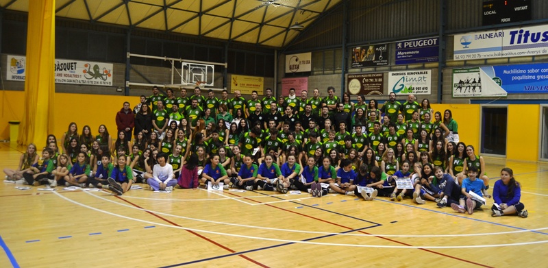 El Club Voleibol Arenys presenta de forma oficial la temporada 2014/15