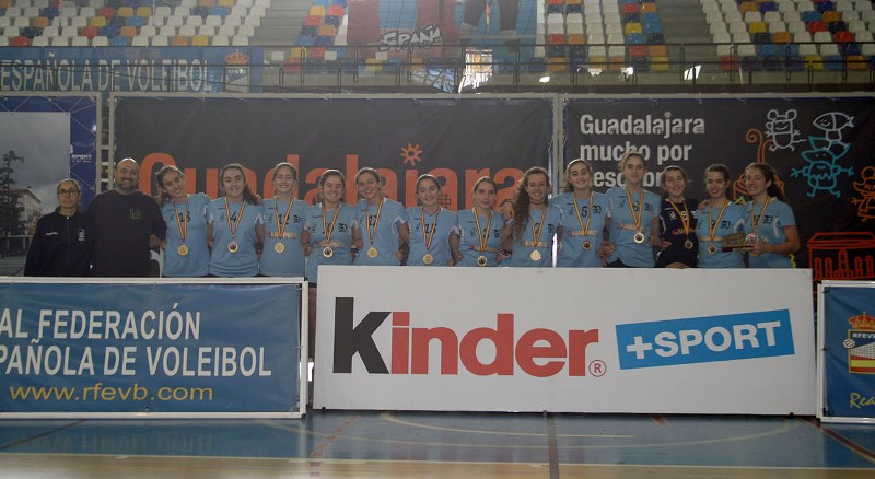 CV Vall d’Hebron campió cadet d’una Copa Espanya amb força participació catalana