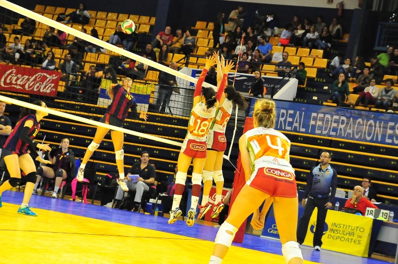 El CVB Barça repeteix les semifinals com al 2013 en la Copa SM La Reina de Las Palmas