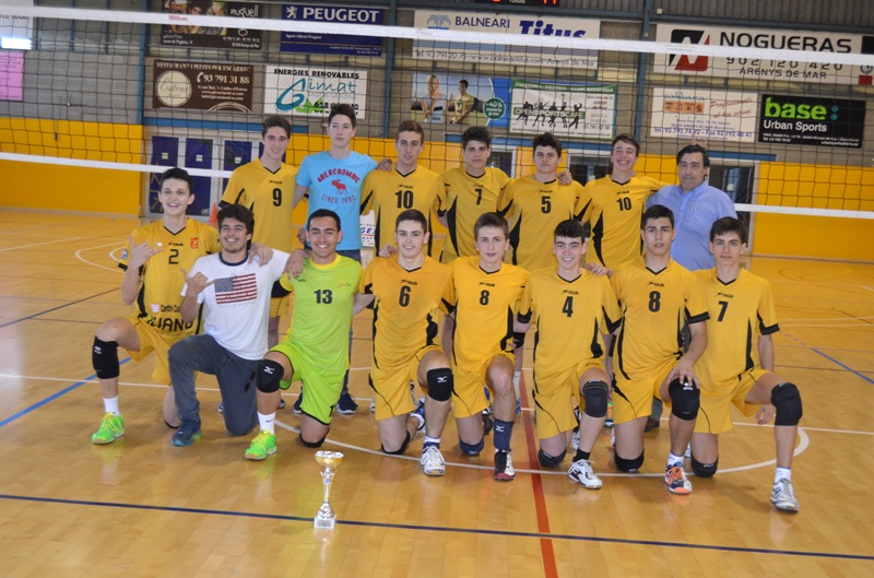 CV Andorra, campió de Catalunya juvenil masculí a Arenys de Mar