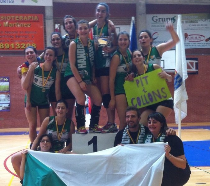 L’Handbol Bordils es proclama campió de Segona Nacional a Molina de Segura. CECELL,quart classificat