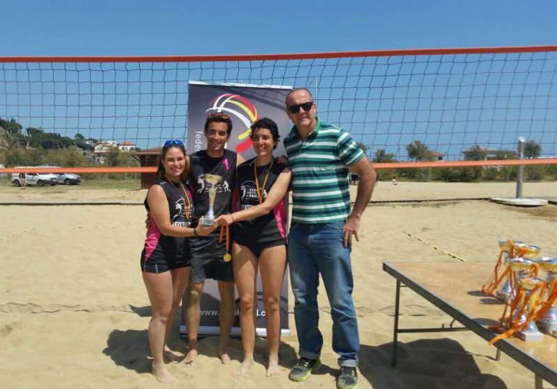 Arenys de Mar corona els campions de la 2a Edició Lliga d’Hivern Vòlei Platja