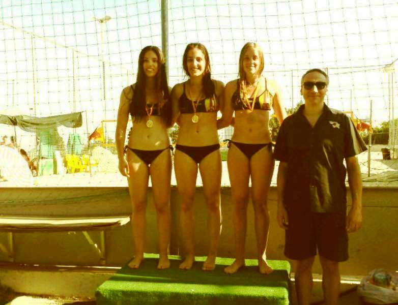 Equips de CV Premià de Dalt i CVP Arenys, vencedors de 2ª Prova Campionat Catalunya Sub’17