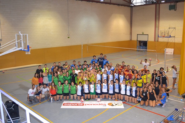 El Volei Monjos guanya la 1ª Copa EsportsPenedès de voleibol