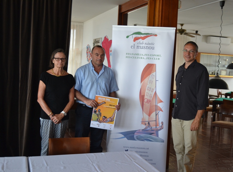 Presentat el Màsters Final del Campionat de Catalunya de Vòlei Platja al CN Masnou
