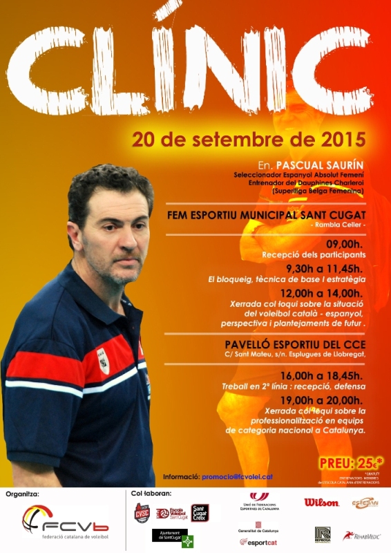 Clínic per obrir la temporada a càrrec del seleccionador absolut femení Pascual Saurin