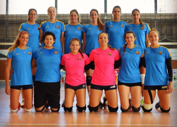 El CVB Barça revalida el títol de campions de la Lliga Catalana de Superlliga femenina