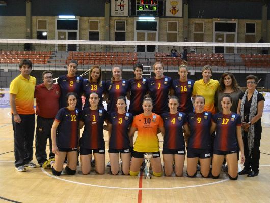 El CVB Barça es proclama campió de la Lliga Catalana de Superlliga femenina