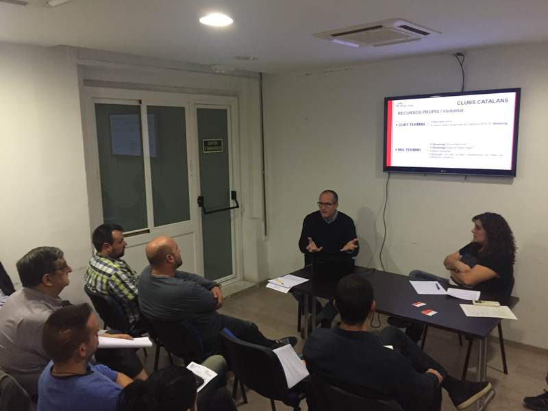 Reunió institucional amb els clubs de competició estatal per a consolidació i enfortiment de clubs