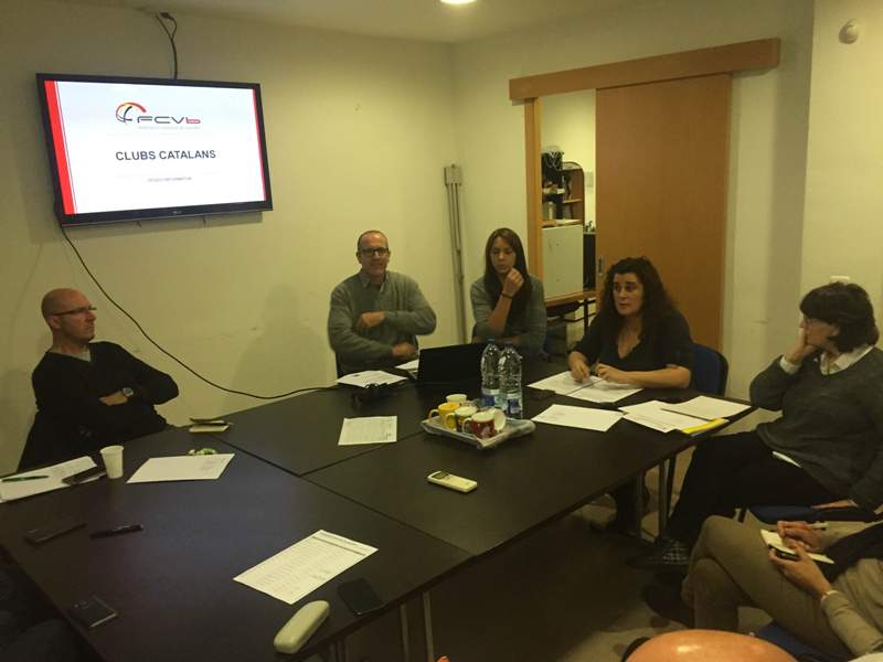La Junta Directiva de la FCVb es reuneix per traçar les línies d’actuació de 2016