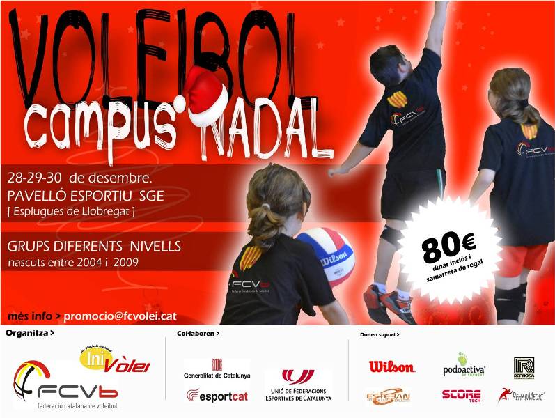 Campus de Nadal “IniVòlei’, tercera edició
