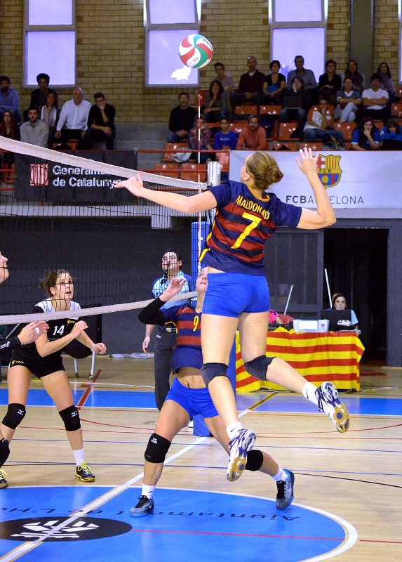 Victòria del CVB Barça a Superlliga 1 femenina per allunyar-se de les posicions de descens