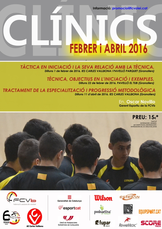Cursos de formació a càrrec d’Oscar Novillo a Granollers en col•laboració amb l’AE Carles Vallbona
